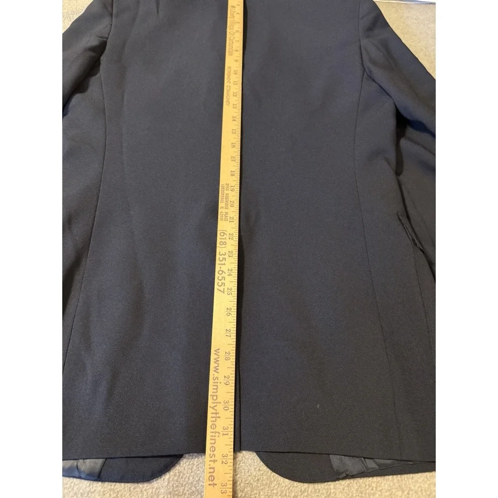 Vintage Levi's Men's 42L Menswear Action Navy Blue Suit Coat Jacket Business